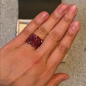 Swarovski Jewelry - Lot of Handmade Swarovski Crystal Rings
